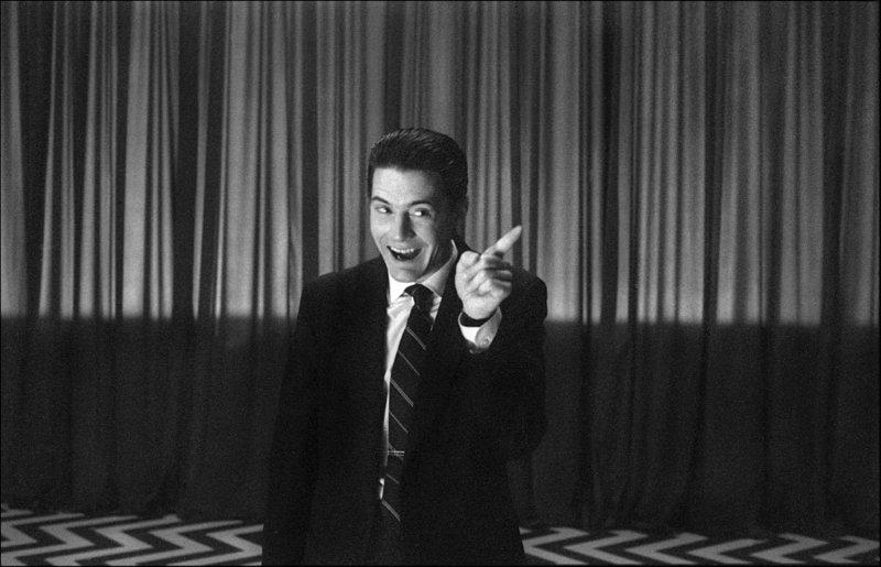 Kyle Machlachlan BTS Twin Peaks